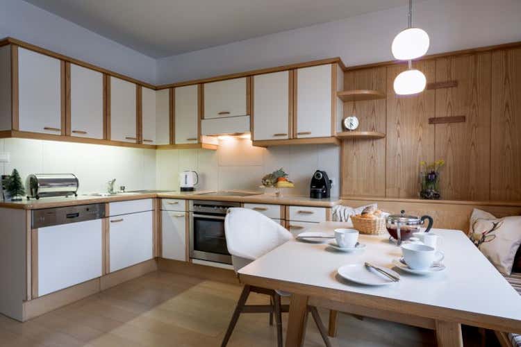 L'interno di un appartamento di Villa Liesbeth (foto sito Internet Villa Liesbeth) Relax e benessere, i nuovi alloggi in Tirolo per la stagione invernale